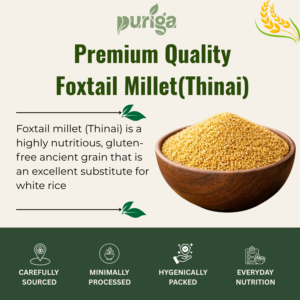 foxtail millet (thinai)