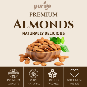 premium almonds (badam)